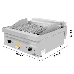 GGM Gastro - Grill electrique direct a eau - 8,75 kW Argent