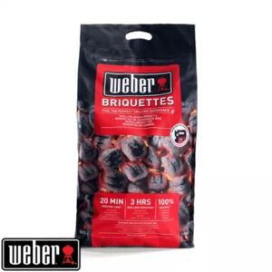 Sac WEBER de briquettes 8kg FSC - Publicité