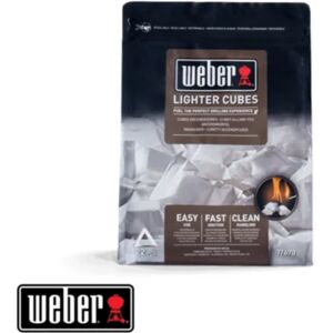 WEBER Pack WEBER de 22 cubes allume-feux blanc