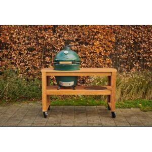 Table BIG GREEN EGG eucalyptus XLarge sa - Publicité