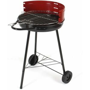 Somagic - Barbecue à charbon 40cm 354400 - rouge/noir - Publicité