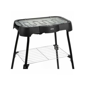 - Barbecue Electrique - Grillade GBE42 Grill bbq électrique a poser ou sur pieds-41,5x24cm-Température réglable-2000W -Plateau amovible-Pieds