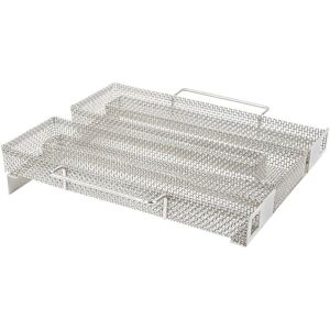 HALOYO Générateur de fumée froide pour grill 22,5x17,5x4,5cm Idéal pour Fumer de la Viande, du Poissonpour Barbecue à Boule, Fumoir, bbq - Publicité