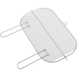 Grille de cuisson pour barbecue Barbecook Arena et Loewy 55 - Argent - Publicité