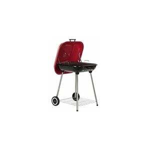 GENERIQUE Barbecue à Charbon avec Couvercle et Roulettes DKD Home Decor Rouge 60 x 57 x 80 cm Acier 60 x 57 x 80 cm - Publicité