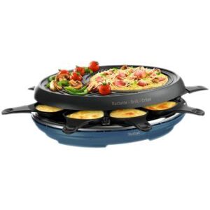 Tefal Colormania RE310401 - Raclette/grill/crêpière - 1.1 kWatt - turquoise - Publicité