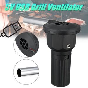 5v Dc Usb Câble Ventilateur Souffleur Electrique Pour Barbecue Bbq Four Grill - Publicité
