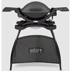 Weber Q 1400 - Barbecue gril -électrique - 1376 cm ² - anthracite - Publicité