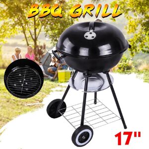 Chariot en métal pour Barbecue au charbon de bois, fosse de Camping en plein air, cuisinière de jardin, outils de Barbecue, accessoires de Barbecue de 17 pouces, outils de cuisine - Publicité