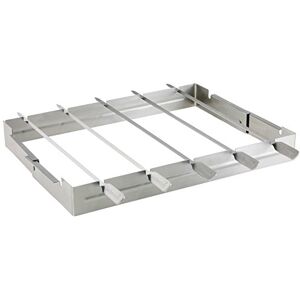 Barbecook Support de cuisson pour brochettes, Acier Inox Gris 35 x 26 x 4 cm 2230026000 - Publicité