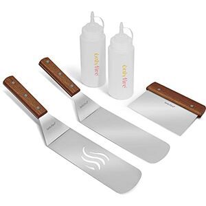 only fire Onlyfire Multi-usages Grill et la spatule à Frire Set Fits pour Blackstone Grill, Chef de Camp Gril Plat et Autres Grills - Publicité