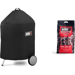 Weber Accessoire Barbecue 7143 Housse de Luxe Barbecue Charbon 57 cm & Briquettes de Charbon Sac 8 kg Charbon de Bois pour Barbecues  Combustible BBQ - Publicité