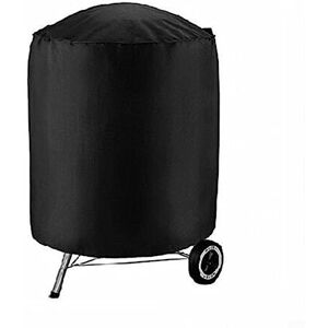 QOXEZY Housse de protection pour barbecue Oxford 210D Imperméable Coupe-vent Résistante aux UV Ronde 73 x 71 cm - Publicité