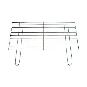 BitWa Grille de cuisson 60 x 30 cm stable et lourde avec deux poignées fixes, barbecue de jardin, barbecue au charbon de bois ou barbecue à gaz, barres de support Ø 4 mm 600 x 300 mm - Publicité