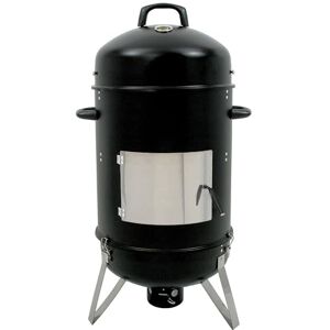 BBQ-TORO Fumoir "Hickory" Ø 46 cm   Barbecue smoker, Baril de gril, Bois de baril de fumoir 4in1, Gril de fumoir, Watersmoker   Gril de charbon de bois avec couvercle - Publicité