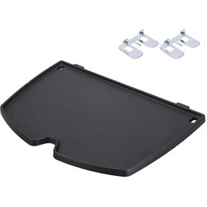 Denmay 6558 32 X 21.8CM Plancha de Cuisson pour modèles de Gril Weber Q100, Q1000, Q120, Q1200, Fonte Plaque Gril à Gaz Pièces de Rechange, 1 Paquet - Publicité