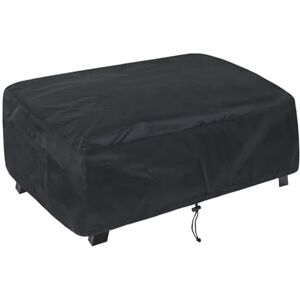 bruwaa Housse de Protection pour Plancha, Dimension 60 x 45 x 25 cm,Imperméable et résistant,Facile à Installer avec Cordon de Serrage,Housse Plancha Universelle   Gazinière   Barbecue d’Extérieur - Publicité