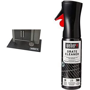 Weber Tapis de Protection, Noir & Nettoyant pour grilles de Cuisson Barbecue, Noir 300ml - Publicité