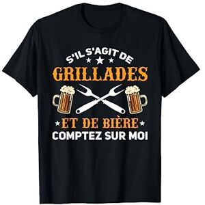 Cadeaux Barbecue Drôle Barbecue Sur Le Grill Drôle BBQ Barbecue Et Bière T-Shirt - Publicité