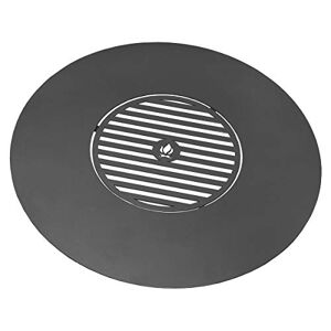 Blackorange Plaque de cuisson Plancha en acier Diamètre : 102 cm Avec grille de cuisson Diamètre : 50 cm Pour brasero de 100 cm de diamètre - Publicité
