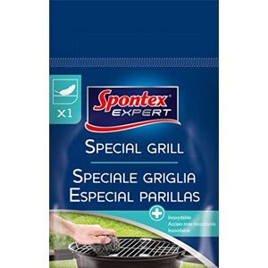 Spontex EXPERT – Spirale Spécial Grill – Idéale pour le Barbecue ou le Four – Acier Inoxydable – Ultra Récurant – 1 Spirale - Publicité