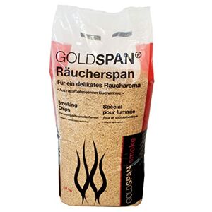 A&G Goldspan Copeaux de bois de hêtre pour fumoir 15 kg (grain 10/40 3,0-5,0 mm) - Publicité