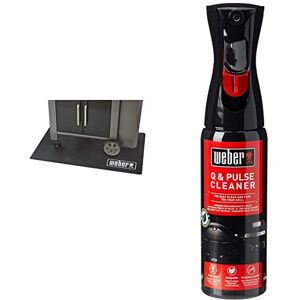 Weber Tapis de Protection, Noir & Nettoyant pour barbecues Q et Pulse, Noir, 300 mL - Publicité