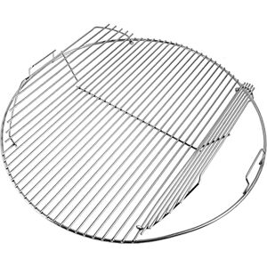 GriHero Grille de cuisson ronde chromée 54,6 cm 7436 Pliable Pour barbecue à charbon Weber de 57 cm One-Touch, Performer, Bar-B-Kettle et Master-Touch - Publicité