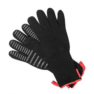 Barbecook gants barbecue de luxe, gants grill,  accessoires, noir, 33cm - Publicité