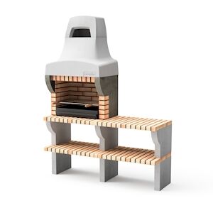 MOVELAR Barbecue Bailen plus xl avec 1 module en brique orangée - Publicité