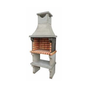 ARTICIMENTOS BARBECUE X-ART - Barbecue simple, en brique et ciment réfractaire - 72x50x193cm
