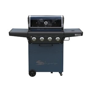 Barbecue gaz 4 brûleurs + 1 latéral 18.7 kW Sahara X450