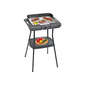 Bomann Barbecue Grill électrique sur pieds BQS 2244 CB Noir usage non-intensif Bomann