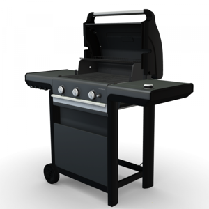 Campingaz Barbecue à gaz Campingaz 3 Series Select S - avec four et grille - Culinary modular- Technologie IstaClean Aqua Basic
