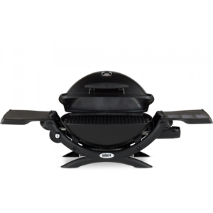 Barbecue à gaz Weber Q1200 - Surface de cuisson 43x32 cm - Publicité