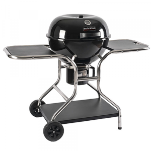 Mastercook Barbecue à charbon MasterCook Sally à chariot - Diamètre grille 57 cm