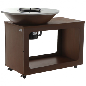 Royal Food RoyalFood COR-4250 - Barbecue à bois en Corten