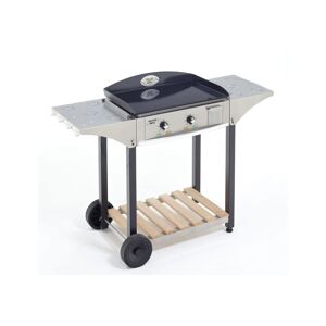 Desserte inox pour plancha Roller Grill 600