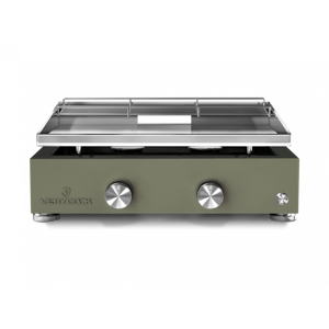 Plancha gaz inox 2 feux Simplicity