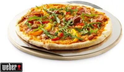 Weber Plaque à pizza WEBER Ronde - 26cm - univ