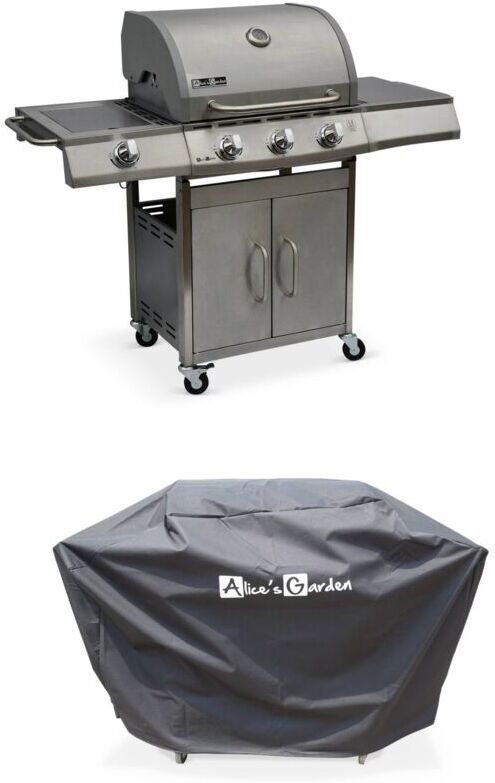 Alice's Garden - Barbecue gaz inox 14kW – Richelieu inox – Barbecue 3