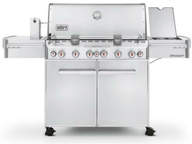 WEBER Barbecue Weber à Gaz Summit S-670 Inox Réf. 7370029