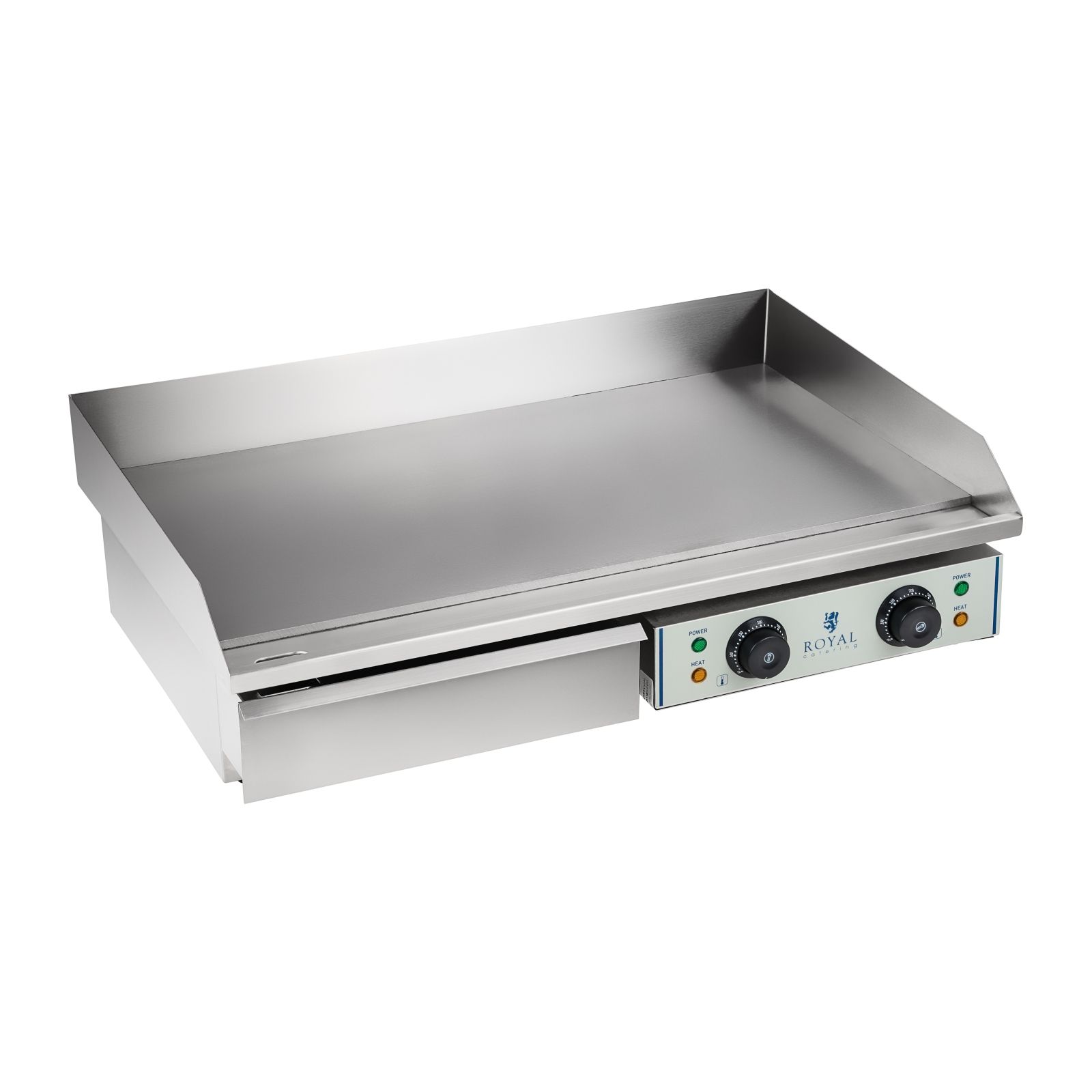 Royal Catering Plancha électrique lisse - 72,5 cm - 2 x 2,2 kW RCEG-75