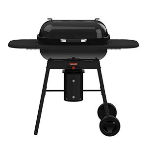 barbecook Magnus Premium, barbecue a carbone con 2 tavoli laterali, nero, 85x64x110cm
