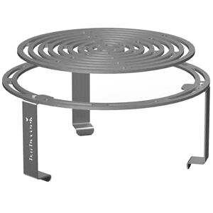 barbecook Griglia rialzata Dynamic Centre Stand 36 cm Acciaio al carbonio spesso 6 mm