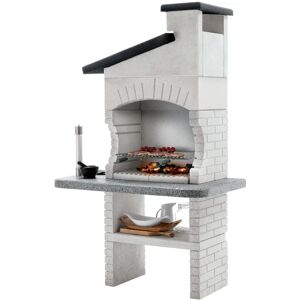 EASY GARDEN BY PALAZZETTI Barbecue fisso a legna e carbonella Guanaco2