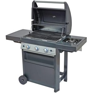 Campingaz Barbecue a gas  LBS dual 3 bruciatori con fornello laterale extra