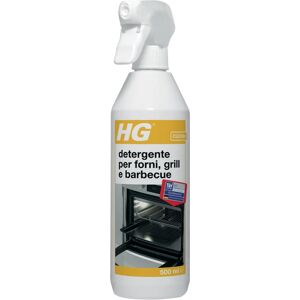 HG Detergente e sgrassatore  DETERGENTE FORNI, GRILL,BARBECUE  per barbecue forno 0,5 lt