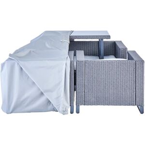 NATERIAL Copertura protettiva per divano da giardino in poliestere  L 160 x P 160 x H 70 cm