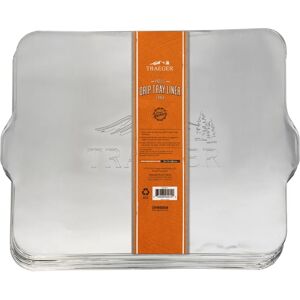 TRAEGER 5 Piastre raccogligrasso in alluminio Pro 575 - 50 x 39 x 0,10 cm